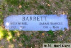 Muriel J Barrett