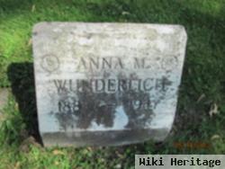 Anna M. Thorn Wunderlich