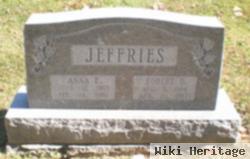 Anna E Jeffries