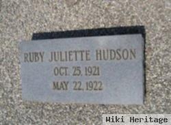 Ruby Juliette Hudson