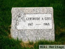 Gertrude A. Geis