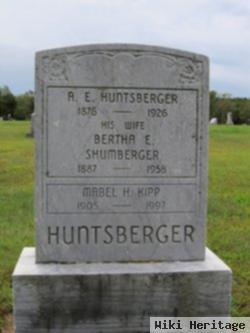 Bertha E Shumberger Huntsberger