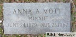 Anna Amelia "minnie" Allen Mott