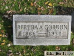 Bertha A Gordon