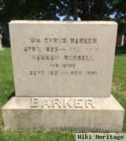 William Cyrus Barker