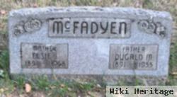 Dugald M Mcfadyen