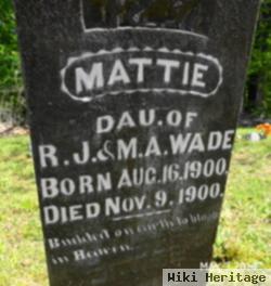 Mattie Wade