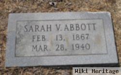 Sarah Virginia Ellis Abbott