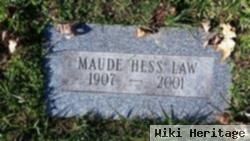 Maude Frances Hess Law