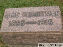 Jane Turnbull Weightman