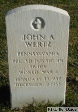 John A Wertz