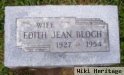 Edith Jean Bloch