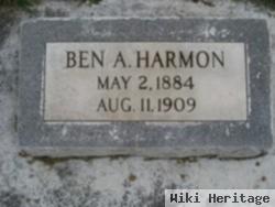 Benjamin Arthur Harmon