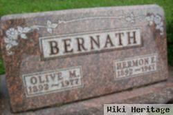 Olive M Bernath