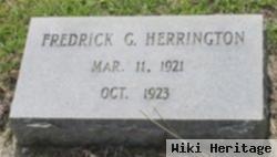 Fredrick G Herrington