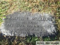 Pvt Walter Edward Mullikin