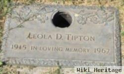 Leola D Tipton