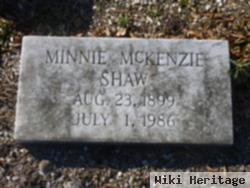 Minnie Mckenzie Shaw