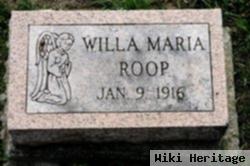 Willa Maria Roop