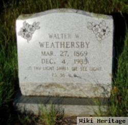 Walter W. Weathersby