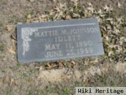 Mattie M. Johnson Idlett