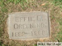 Effie E Erickson Greening