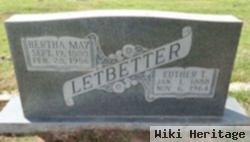 Bertha May Hensley Letbetter