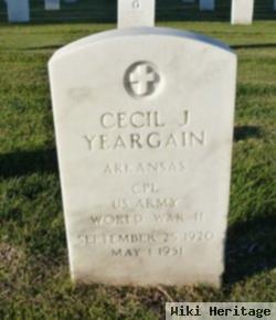 Cecil J Yeargain