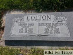 Catherine "bobbie" Matthews Colton