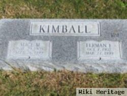 Alice M. Kimball