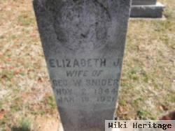 Elizabeth Jane Waitman Snider