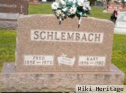 Joseph Frederick "fred" Schlembach