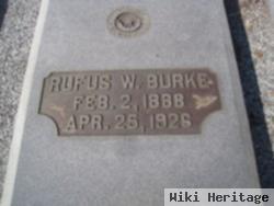 Rufus W Burke