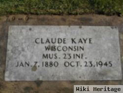 Claude Kaye