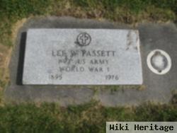 Lee W Fassett