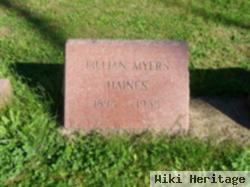 Lillian May Myers Haines