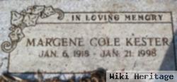 Margene Cole Kester