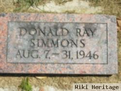 Donald Ray Simmons