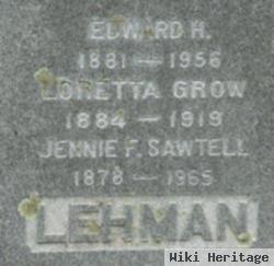 Jennie F. Sawtell Lehman