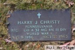 Harry J Christy