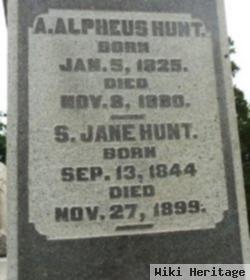 S. Jane Hunt