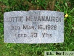 Lottie M Vanauken