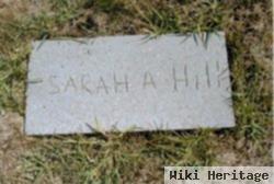 Sarah A. "sallie" Tutt Hill