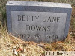 Betty Jane Downs