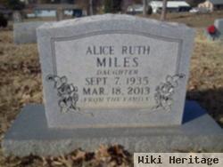 Alice Ruth Miles Miles