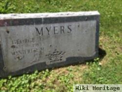 Winifred M England Myers