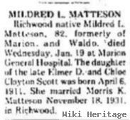 Mildred L Matteson