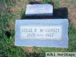 Leslie R Mcconkey