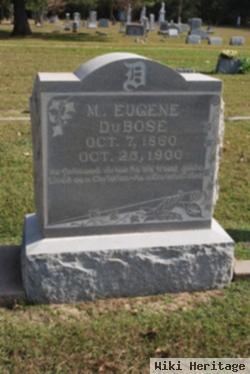 M Eugene Dubose