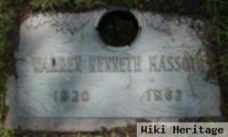 Warren Kenneth Massoth